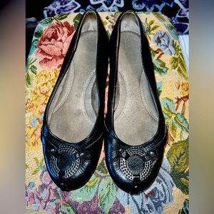 Aerosoles Rebecca Round Toe Ballet Flats, Size 9 M, 
Black